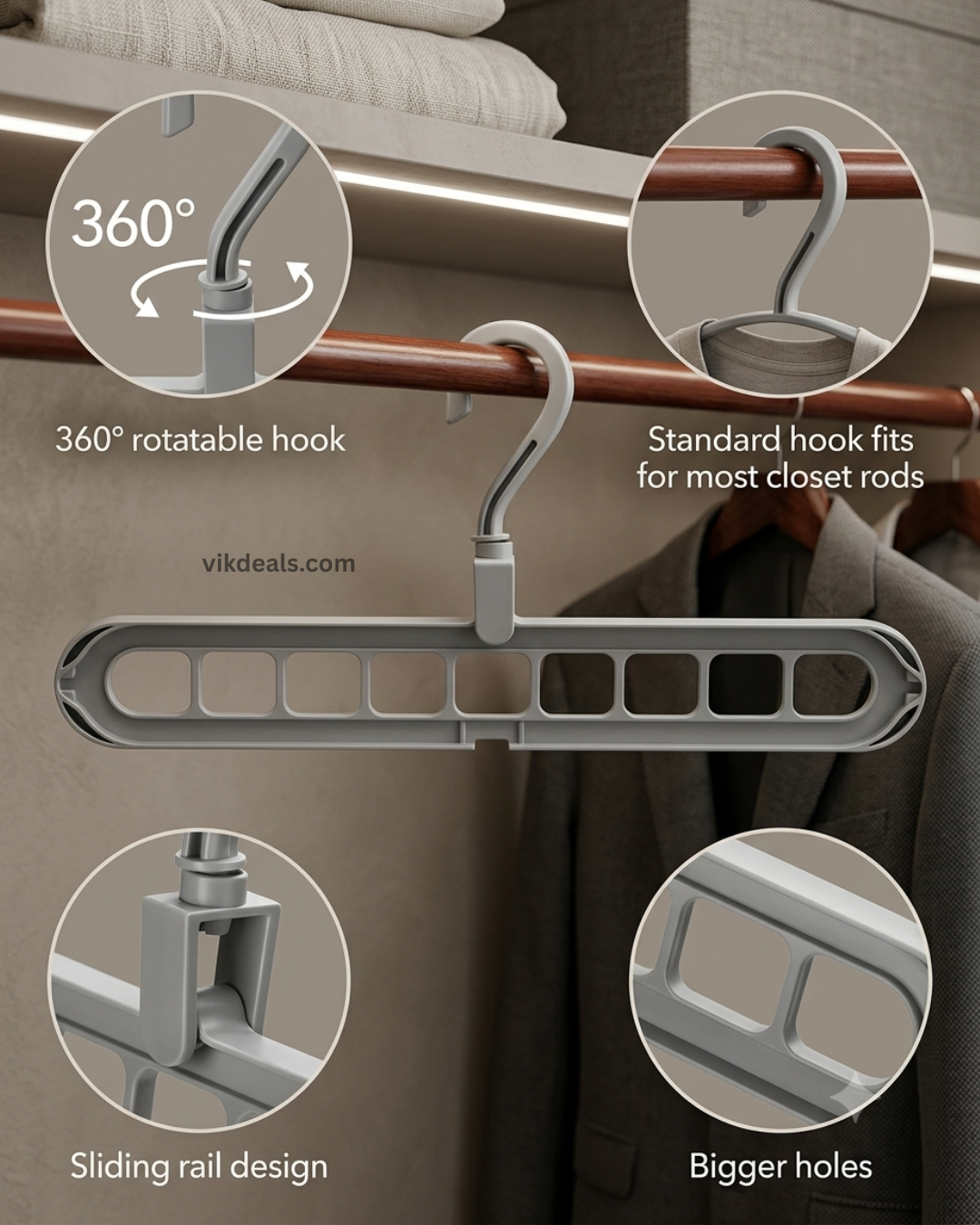 Space Saver Folding Hangers
