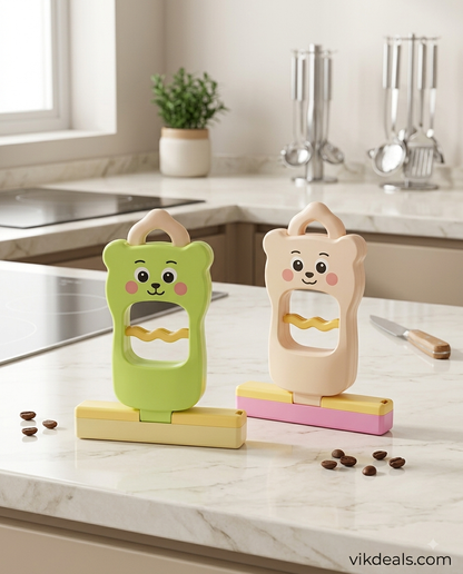 Small Cartoon Pattern Cleaning Tool For Kitchen