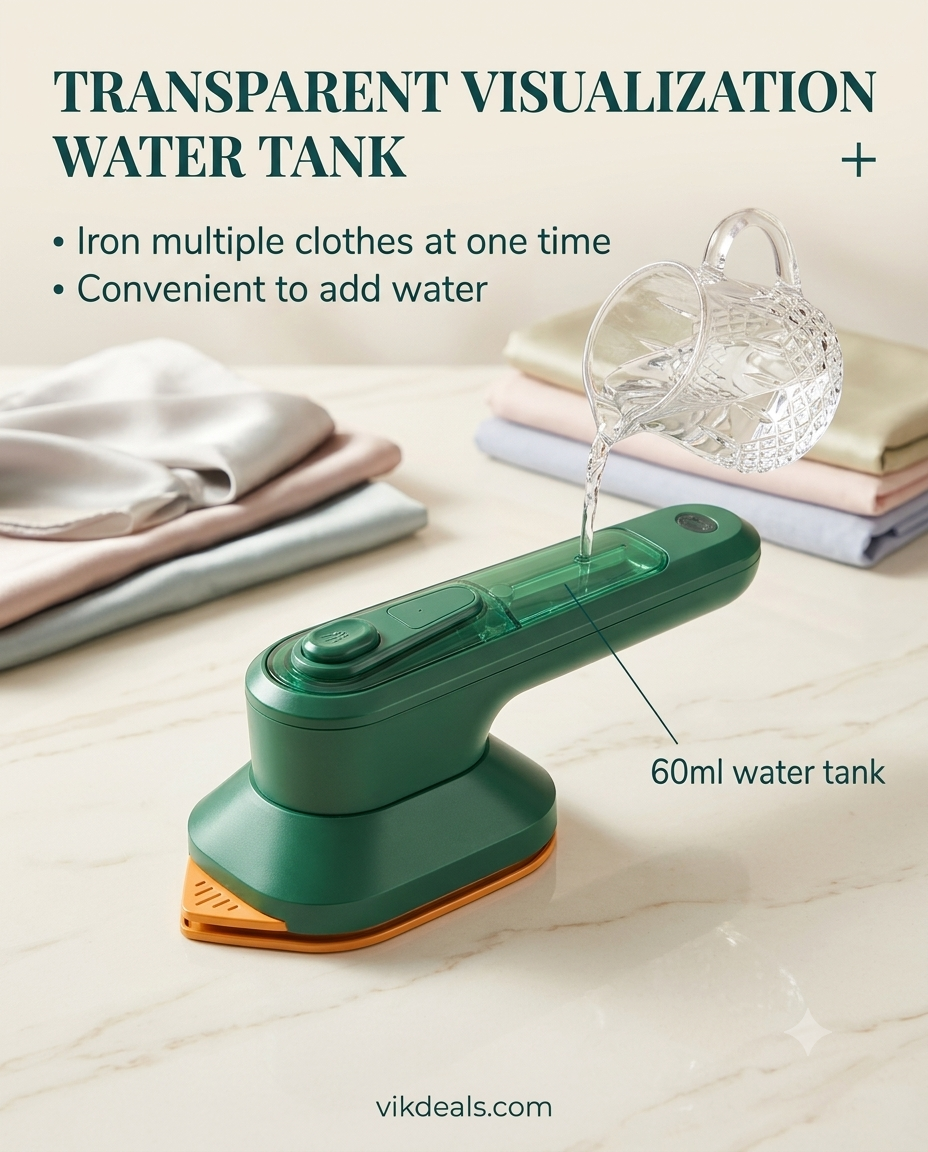 Mini Electric Dry Iron Istri Machine With Spray Water