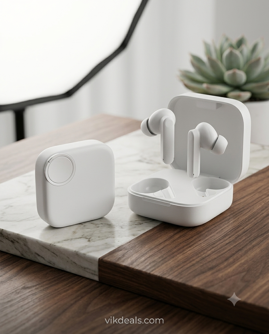 Wireless TWS Bluetooth Buds 48 Db Hybrid Anc,