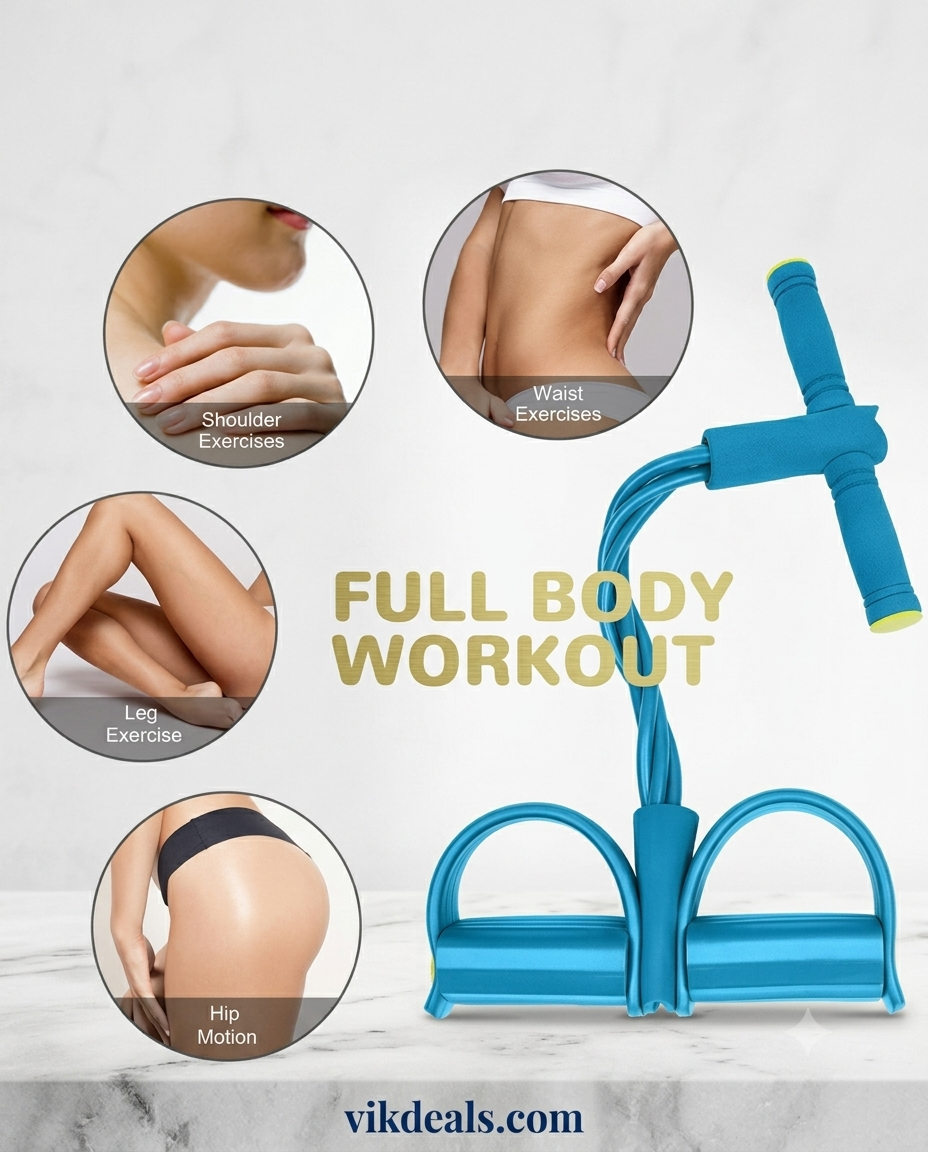 Pull Reducer Training Bands 4 Tubes Body Trimmer