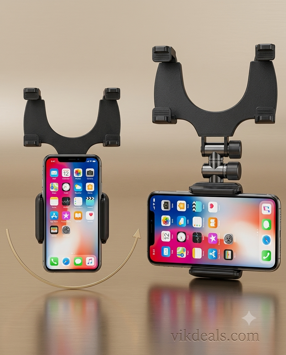 Car Mobile Holder - Rearview Mirror