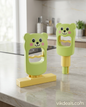 Small Cartoon Pattern Cleaning Tool For Kitchen