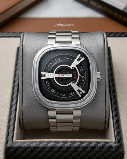 Trendy Squer Analog Watch - For Men