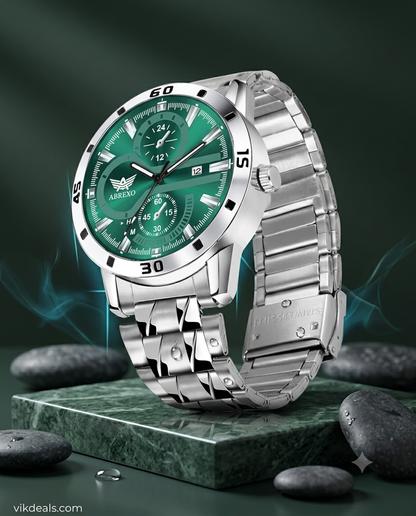Abrexo Quartz Stainless Steel Watch