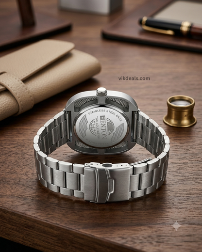 Trendy Squer Analog Watch - For Men