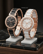 Analog Tatan with black mina round dial 2 watch combo for womens or girls.