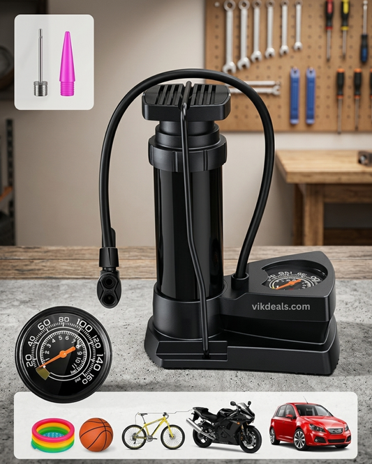 Portable High Pressure Foot Activated Air Pump