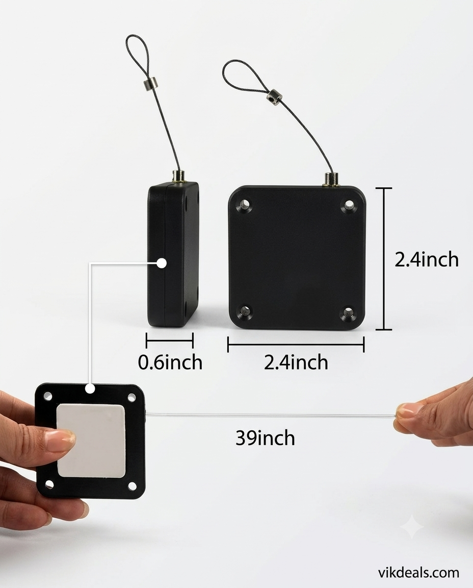 Punch-Free Automatic Door Closer